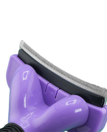 Furbeez Grooming Accessories: Undercoat Deshedding tool Purple/Black medium Furbeez