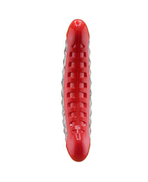 Furbeez Dog Toy : Red/White Boomerang Furbeez