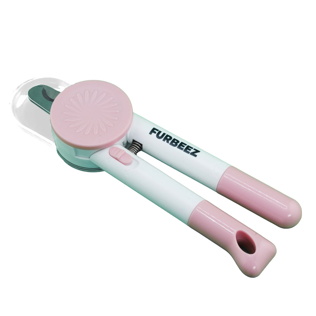 Furbeez Grooming Accessories: Pet Nail clipper pink/Blue Furbeez