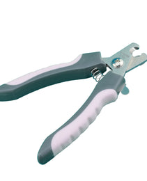 Furbeez Grooming Accessories: Pet Nail clipper white/Gray Furbeez