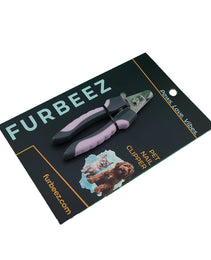 Furbeez Grooming Accessories: Pet Nail clipper white/Gray Furbeez