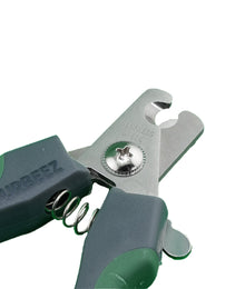 Furbeez Grooming Accessories: Pet Nail clipper Green/Gray Furbeez
