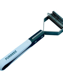 Furbeez Grooming Accessories: pet Dematting comb Blue/Black medium Furbeez