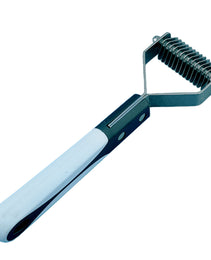 Furbeez Grooming Accessories: pet Dematting comb Blue/Black medium Furbeez