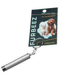 Furbeez Pet Accessories: Silver Pet Laser Toy Furbeez
