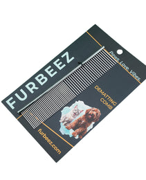 Furbeez Grooming Accessories: pet Dematting comb Silver Furbeez