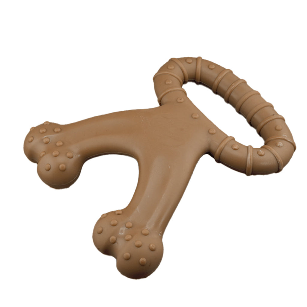 Furbeez Dog Toy : Dog Beef Bone toy Furbeez