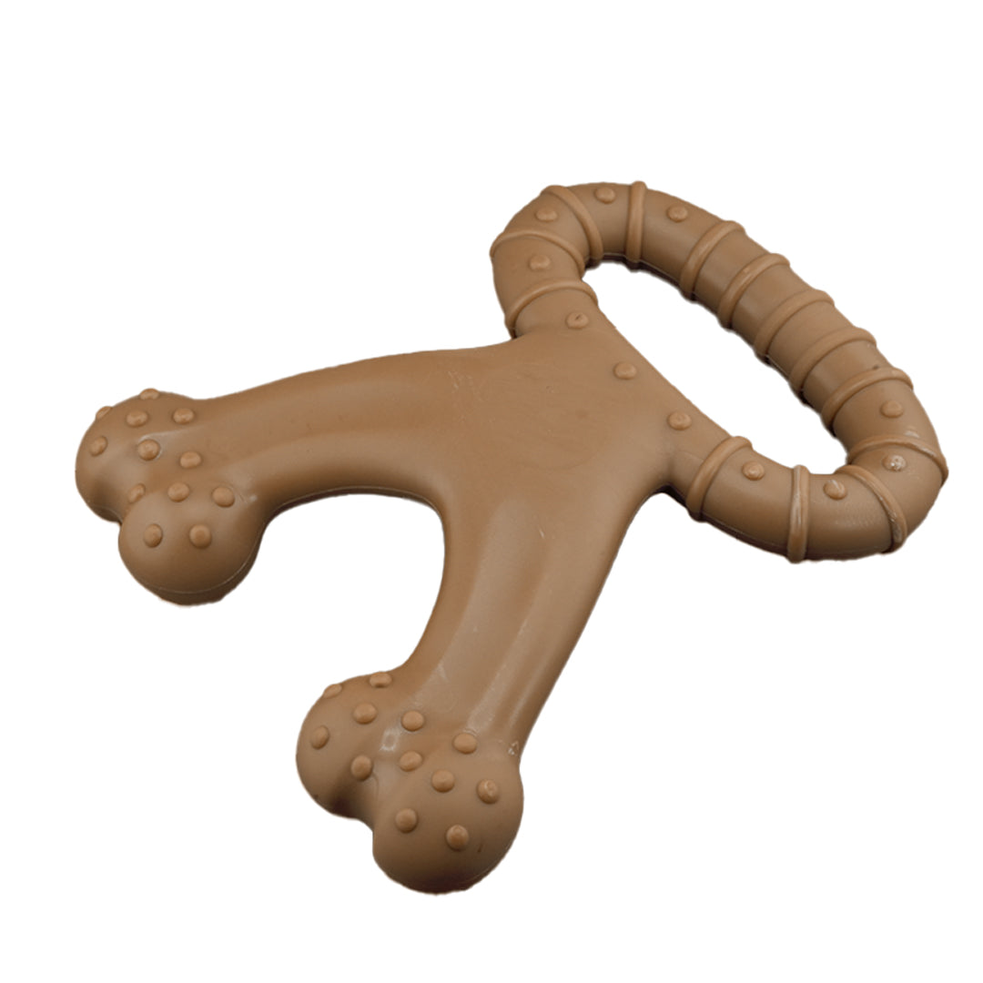 Furbeez Dog Toy : Dog Beef Bone toy Furbeez
