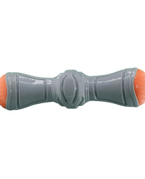 Furbeez Dog Toy : Gray/orange stick toy Furbeez