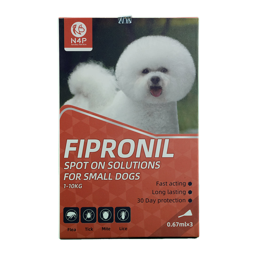 FIPRONIL: SPOT ON SOLUTIONS for small Dogs 1-10kg Fipronil