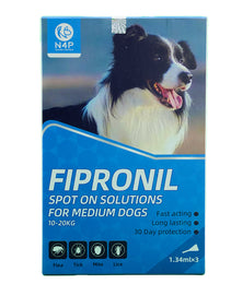 FIPRONIL: SPOT ON SOLUTIONS For Medium Dogs 10-20kg Fipronil