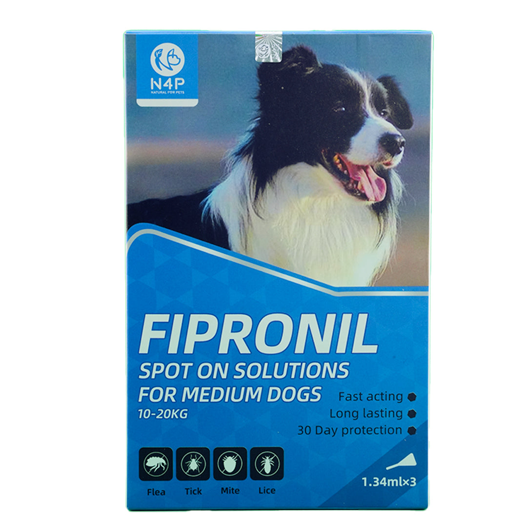 FIPRONIL: SPOT ON SOLUTIONS For Medium Dogs 10-20kg Fipronil